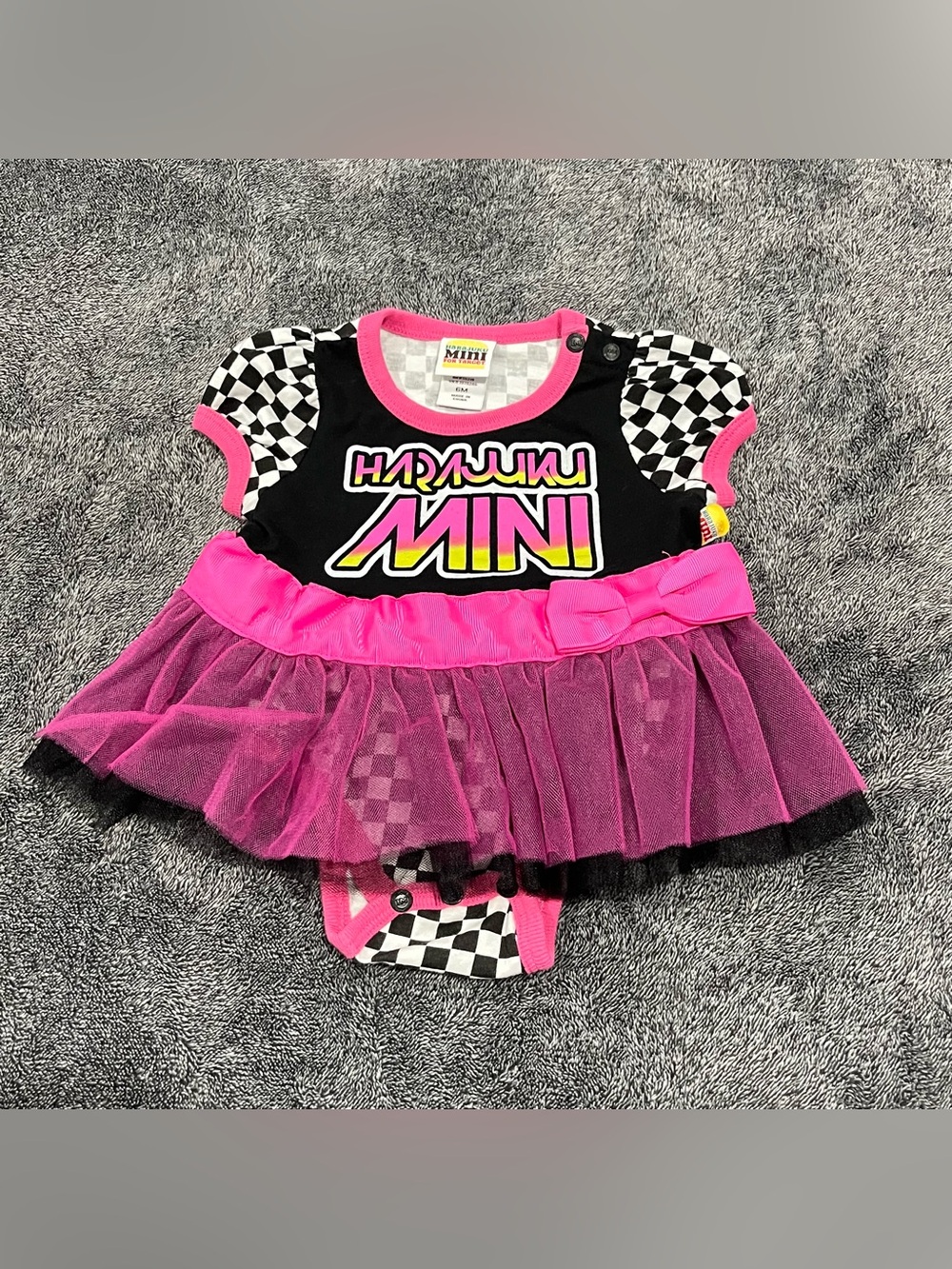 Harajuku Mini baby bodysuit rockstar outfit baby girl size 6M